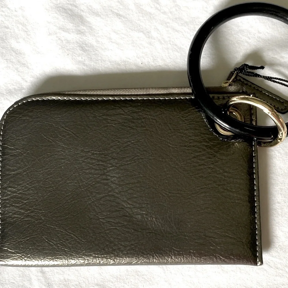 Kate Landry Gold and Black Key and Card Holder